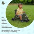 thumbnail image 2 of Careplay 2-in-1 Puppy Push & Ride-on Toy, Indoor & Outdoor Use, Earth Tone Color, Recommended for Children up to 50lbs, Made in The USA, Moss Green, 2 of 7