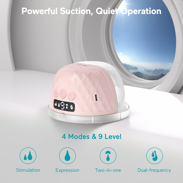 Paruu Wearable Breast Pump Hands-Free, Portable Breast Pump
