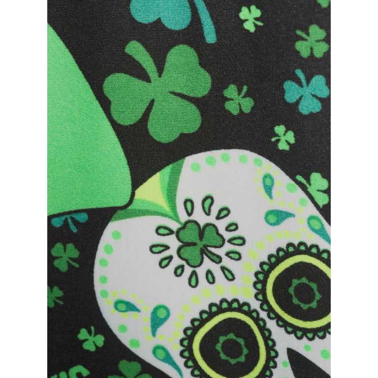 No Boundaries Juniors' St Patrick's Day Leggings, 3-Pack 