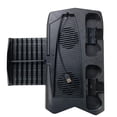 thumbnail image 2 of PS5 Host Multi-function Charging Cooling Fan Base + Storage Tray Bracket PS5 Handle Base Charge, 2 of 8