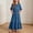 A123 Navy, variant on Trikvn Girls Maxi Dress Short Sleeve Ruffle Tiered Long Dresses with Side Pockets Casual Summer Loose Fit Flowy Sundress for Kids Beach Vacation Holiday Wear