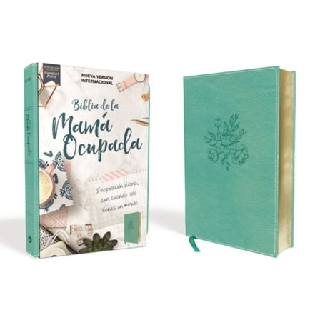 NVI Biblia de la Mamá Ocupada, Leathersoft, Truquesa, Edición Letra Roja: Inspiración Diaria aun Cuando Solo Tienes un Minuto (Hardcover)
