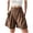 Brown, variant on Chub Rub Shorts for Women Women's Wide Leg High Waisted Shorts Summer Casual A Line Shorts With Pockets, Size L