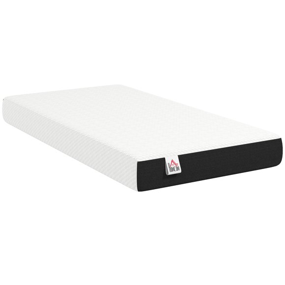 HOMCOM Twin Mattress, 8 Inch Memory Foam Mattress in a Box, Medium Firm