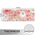 thumbnail image 5 of Kitchen Rugs Sets Of 2,Pomeranian Dogs and Pioneer Flower Anti Fatigue Kitchen Mat Rugs Non Slip Washable,Decorative Kitchen Floor Mats for Kitchen,Sink,Laundry,17"X47", 5 of 5