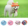 thumbnail image 5 of Breathable Canvas for Small Medium Mesh Cloth Dog Caps Cat Hat Pet Products Sunhat BLACK L, 5 of 8