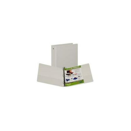 samsill 2 inch value document storage 3 ring binder round ring 11