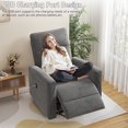thumbnail image 5 of Biuhony Electric Power Recliner Chair with USB charge for Living Room Bedroom，Gray, 5 of 7