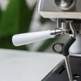 thumbnail image 5 of Crema Coffee Products | 54mm Bottomless Portafilter | Matte White, 5 of 6