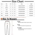 thumbnail image 2 of QUYUON Pants for Womens Fashion Clearance Casual Pants High Waist Solid Color Comfortable Button Decoration Work Pants Women Office Full Length Pant Leg Activewear Style P2461 Khaki XL, 2 of 5
