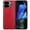 Red, variant on For Google Pixel 9 Pro Fold PU Vegan Leather Premium Hard Snap On Case Cover - Red
