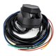 thumbnail image 2 of Nuevo cable de enchufe de remolque de 7 pines, cable de 1,5 m para piezas de conector de cableado de remolque de automóvil, negro, negro, 2 of 5