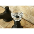 thumbnail image 3 of Kingston Brass KS4465WCL 8 in. Widespread Bathroom Faucet, Oil Rubbed Bronze, 3 of 4