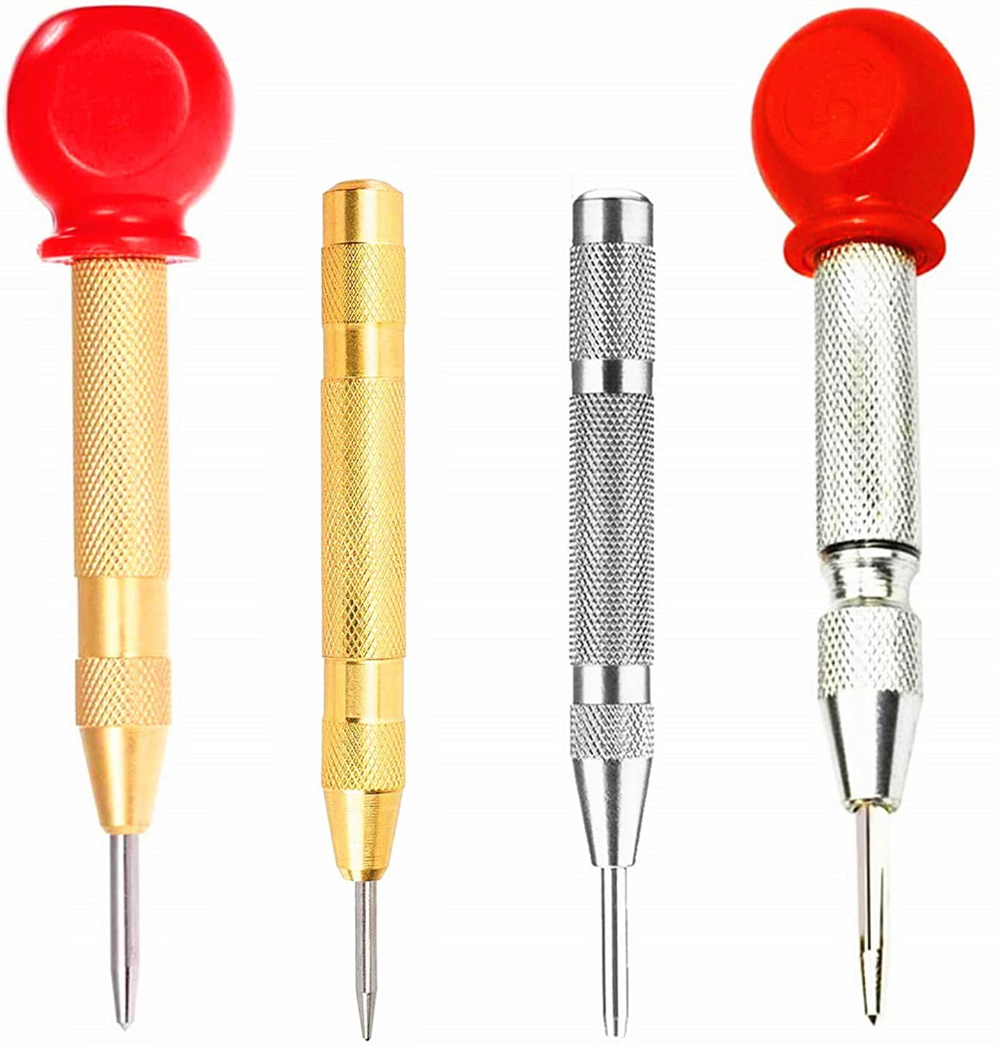 5 Inch Automatic Center Punch Spring Loaded Marking Hole for Metal Drilling 