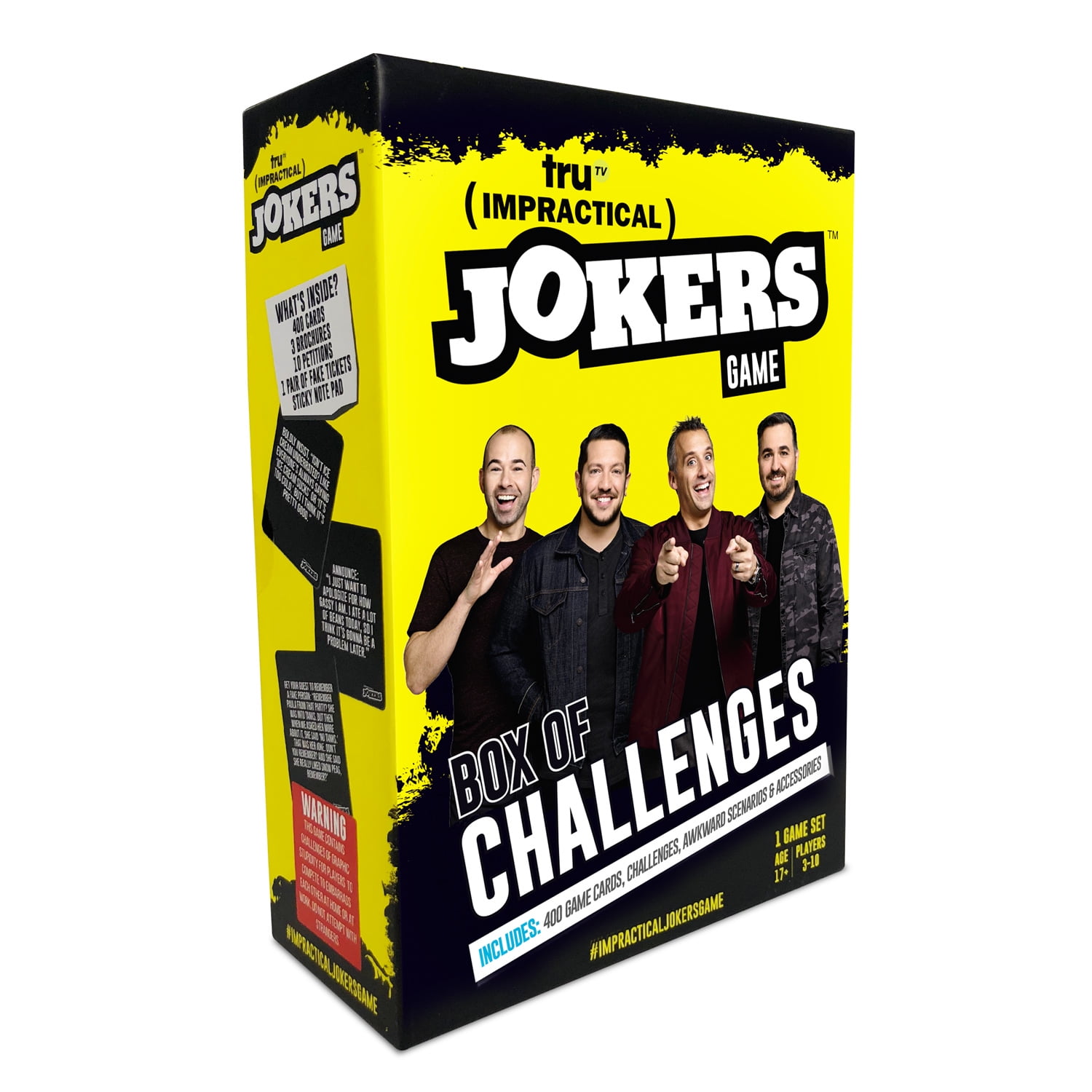 Box Of Challenges 17+ Wilder Games Impractical Jokers The Game 