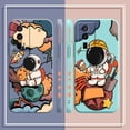 thumbnail image 4 of Case For Redmi K60E K50 K40S K40 K30 K20 10C 9 8A 8 10 Pro 4G 5G Colour Simple Liquid silicone Case Cartoon Space Astronaut, 4 of 5