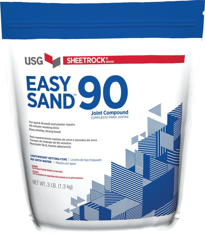 USG Easy Sand 384025 Joint Compound, Powder, 3 lb Bag