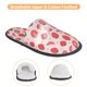 thumbnail image 3 of Fotbe Strawberry Pantuflas Peludas para Mujer con Estampado, Zapatillas de Peluche, Zapatos de Invierno para Casa, Uso Interior y Exterior-Medium, 3 of 8