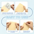 thumbnail image 4 of Uxcell Money Envelope, 100 Pcs 3.5" x 2.2" Cash Holder for Checks Coins, Pink, 4 of 6