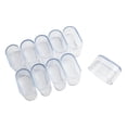 thumbnail image 4 of EchoBliss 10 X Tapa De Goma Para Patas De Silla Cubiertas Ovaladas Muebles Pies De Mesa Protectores De Piso, 4 of 11