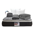 thumbnail image 1 of Colchón King Size Omega Spring Air + Almohada Royal Twin + Protector de Colchón Lux + Sábanas Royal + Edredón Homy, 1 of 8