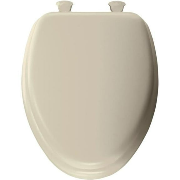 Chesterfield Elongated Soft Toilet Seat, Bone
