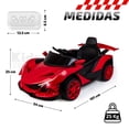 thumbnail image 2 of Best Trading Kids House Carrito Eléctrico Montable para Niños Speedster Diseño Deportivo Carrito de Control Remoto y Modo Manual Bluetooth Luces LED Cinturón de Seguridad Soporta 25 kg, 2 of 7