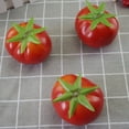 thumbnail image 3 of Sugeryy 5Pcs Artificial Tomatoes Simulation Fake Vegetable Photo Props Home Decoration;5Pcs Artificial Tomatoes Simulation Fake Veg, 3 of 6