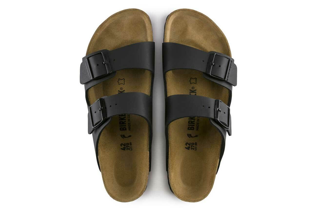 Birkenstock Unisex Arizona Two-strap Buckle Slide Footbed Sandal