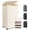 Beige-100L, variant on HICHEN Laundry Basket with Wheels, 75L Tall Clothes Hamper, Large Laundry Basket with Removable Wash Bag for Corner Dorm, Rolling Hamper, Blue&White