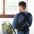 thumbnail image 4 of Boppy Baby Carrier—ComfyFit | Black Camo with Waist Pocket| Hybrid Wrap | 3 Carrying Positions, 0m+ 8-35lbs | Soft Yoga-Inspired Fabric with Integrated Storage Pouch, 4 of 6