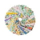 thumbnail image 5 of Rollo de 40 tiras de algodón precortadas de colores para patchwork y acolchado con diseño floral 6.5x100cm, 5 of 9