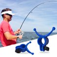 thumbnail image 1 of Fishing Rod Holder Anti-skid Opening Design Stable Anti-drop Support Fishing Rod Plastic Fishing Rod Rack Stand Outdoor Fishing, 1 of 7
