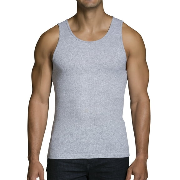 Men`s Basic A Shirts, M, Black/Grey