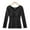 Black, variant on COM1950s Women's Winter Leggings, Women's Winter Self-Heating Lace Warm and Seamless Fleece Bottoming Cold-Proof