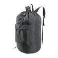 thumbnail image 1 of Bolsa de lavandería, mochila, cesto para ropa, bolsa portátil con cierre de cordón, organizador de ropa sucia a prueba de polvo para tienda de, 1 of 9