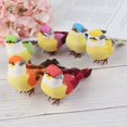 thumbnail image 2 of 1PC Mini Fake Birds Artificial Foam Feathers Mini Birds Home Party Wedding Dec, 2 of 4