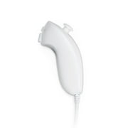 KMD Wired Nunchuck Controller for Nintendo Wii/Wii U, White