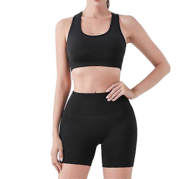 Women Jogging Gym Clothes Sets High Waist Yoga Leggings Tracksuit for Jogging Running Cycling