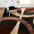 thumbnail image 5 of Home Dynamix Premium Indus Contemporary Geometric Area Rug, Black/Brown, 5'2"x7'4", 5 of 6