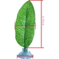 thumbnail image 2 of No Wire Betta Bed Green Leaf Hammock Betta Fish Leaf Hideout Plastic Aquarium Plants Accessories for Fish Tank Decorations, 2 of 4