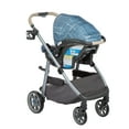 Monbebe Lynx 6 in 1 Modular Travel System Stroller, Distressed Plaid