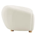 thumbnail image 4 of Modway Abundant Boucle Upholstered Fabric Armchair in Ivory, 4 of 8
