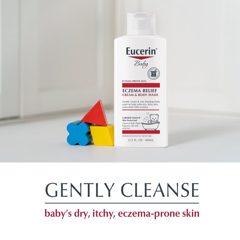 Eucerin Baby Eczema Relief Cream Body Wash, 13.5 oz photo 4