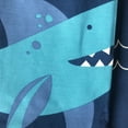 thumbnail image 2 of STYLE QUARTERS Shower Curtain Shower Curtain with 72x72 Inch Modern Shower Curtains for Bathroom Shower Curtain SHOWER CURTAIN SHARK, 2 of 4