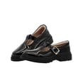 thumbnail image 2 of Zapato Escolar Para Niña Dogi® Charol Negro Con Broche negro 18.5, 2 of 6