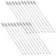 thumbnail image 5 of BRIGHTFUFU 20 alfileres para ojal: alfiler de ramillete metálico recto para ropa, con topes de acero inoxidable, ideal para suéteres, sombreros y solapas., 5 of 7