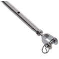 thumbnail image 4 of 10X 304 Stainless Steel Rigging Screw Closed Body Jaw Jaw Turnbuckle 7/32 inch Thread, 4 of 5