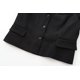 thumbnail image 5 of HH TRAF Chaqueta corta decorada de un solo pecho con bolsillo de solapa y mangas largas a la moda para mujer + pantalón elegante de cintura alta con cremallera hueca, 5 of 5