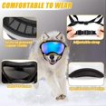 thumbnail image 2 of Dog Goggles Dog Uv Protection Sunglasses With Adjustable Strap Dogs Windproof Anti-fog Outdoor Pet Glasses from Centure Shop, 2 of 4